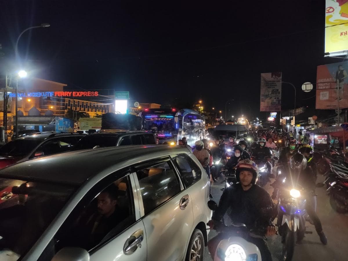 Kakorlantas Tak Terapkan One Way Menuju Pelabuhan Merak