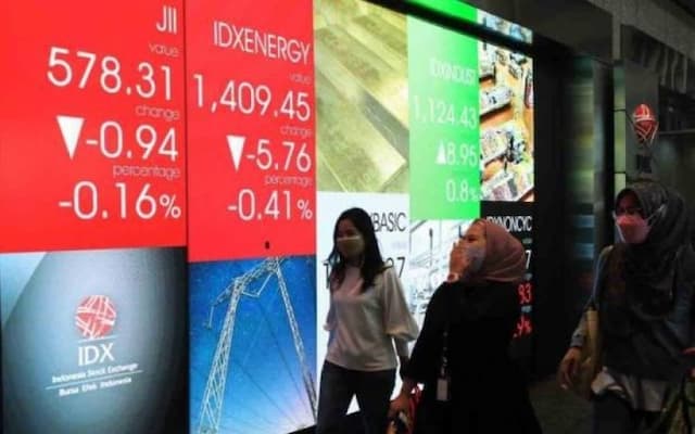 IHSG Ditutup Turun 2,2 Persen, Saham BUMI-DEWA Berguguran