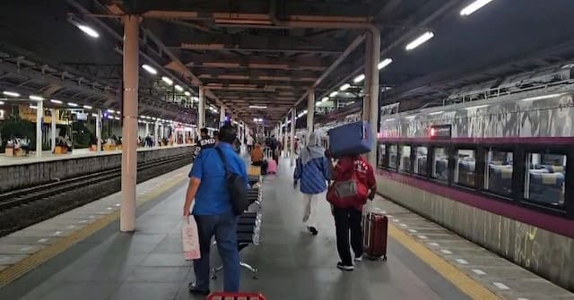 16.524 Tiket Kereta Api Mudik H-7 Lebaran 2026 Laku Terjual