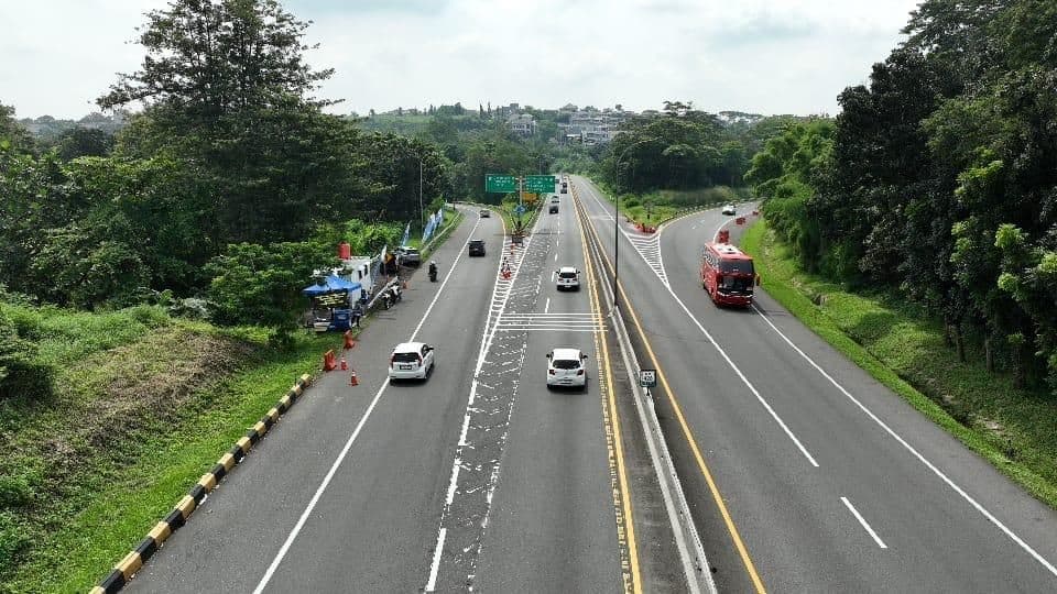 One Way Nasional KM 70 Tol Japek hingga KM 414 Kalikangkung Resmi Diberlakukan