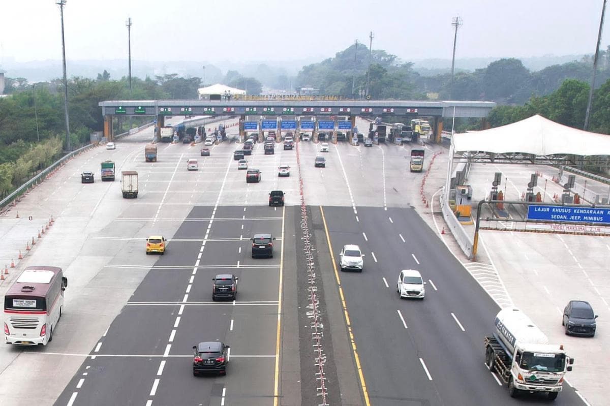 311 Ribu Kendaraan Tinggalkan Jabotabek Saat Libur Tahun Baru 2026 