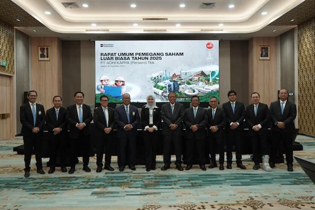 RUPSLB Adhi Karya (ADHI) Tunjuk Direktur Utama Baru, Ini Sosoknya