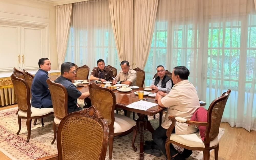 Ketua DPR dan Mensesneg Menghadap Presiden Prabowo, Laporkan Rekonstruksi-Rehabilitasi Bencana