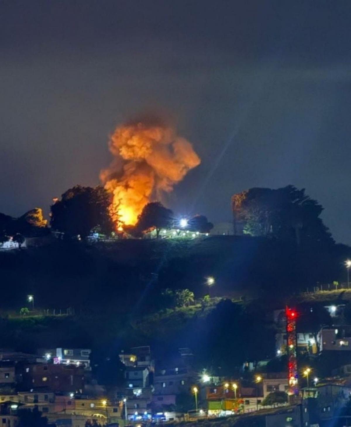 AS Lancarkan Agresi Militer ke Venezuela, Caracas Dibombardir