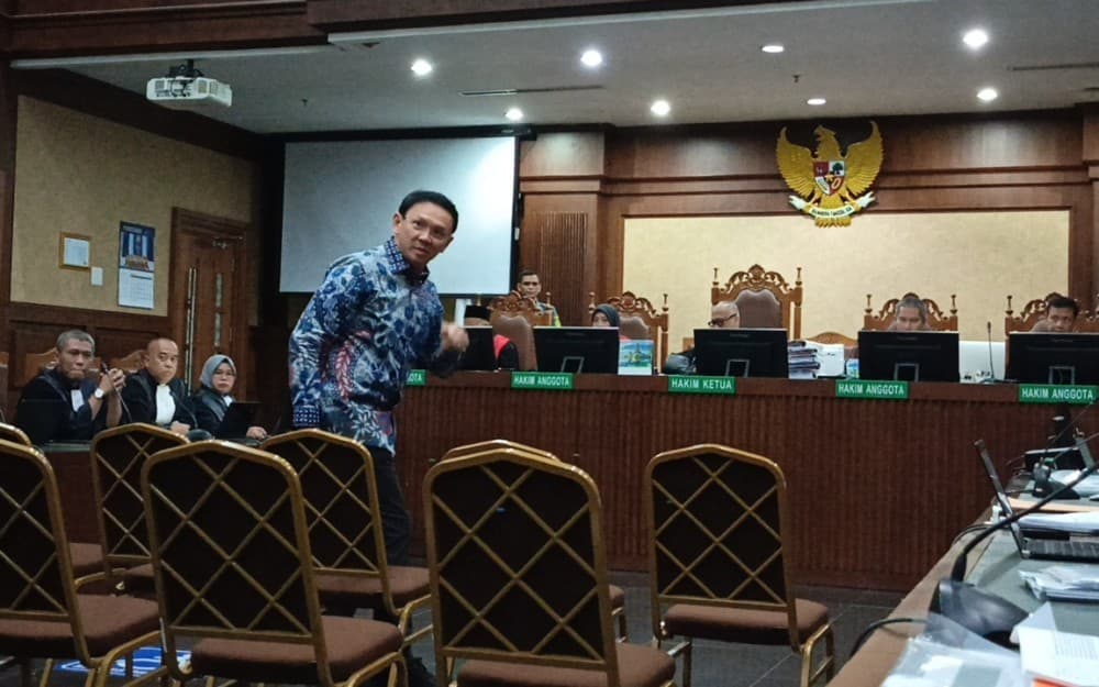Sidang Tata Kelola Minyak, Ahok: Kalau Saya bukan Teman Presiden, Tak Mungkin Saya Komut Pertamina