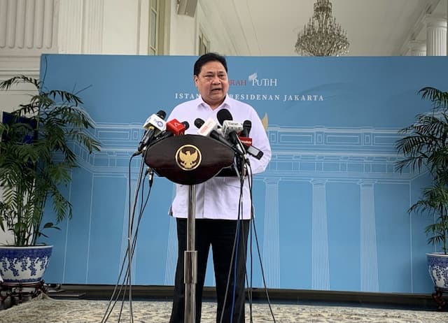 Ratas dengan Prabowo, Airlangga Sampaikan Perkembangan Indikator Makroekonomi