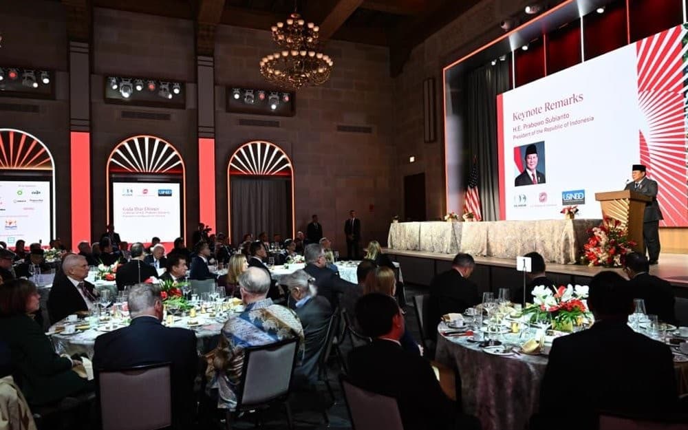 Prabowo Tutup 1.000 Tambang Ilegal dan Sita 4 Juta Hektare Lahan saat Pidato di Amerika Serikat 