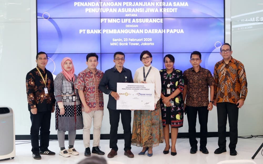 BPD Papua Teken Kerja Sama dengan MNC Life, Sasar Nilai Tambah Bagi Nasabah dan Korporasi