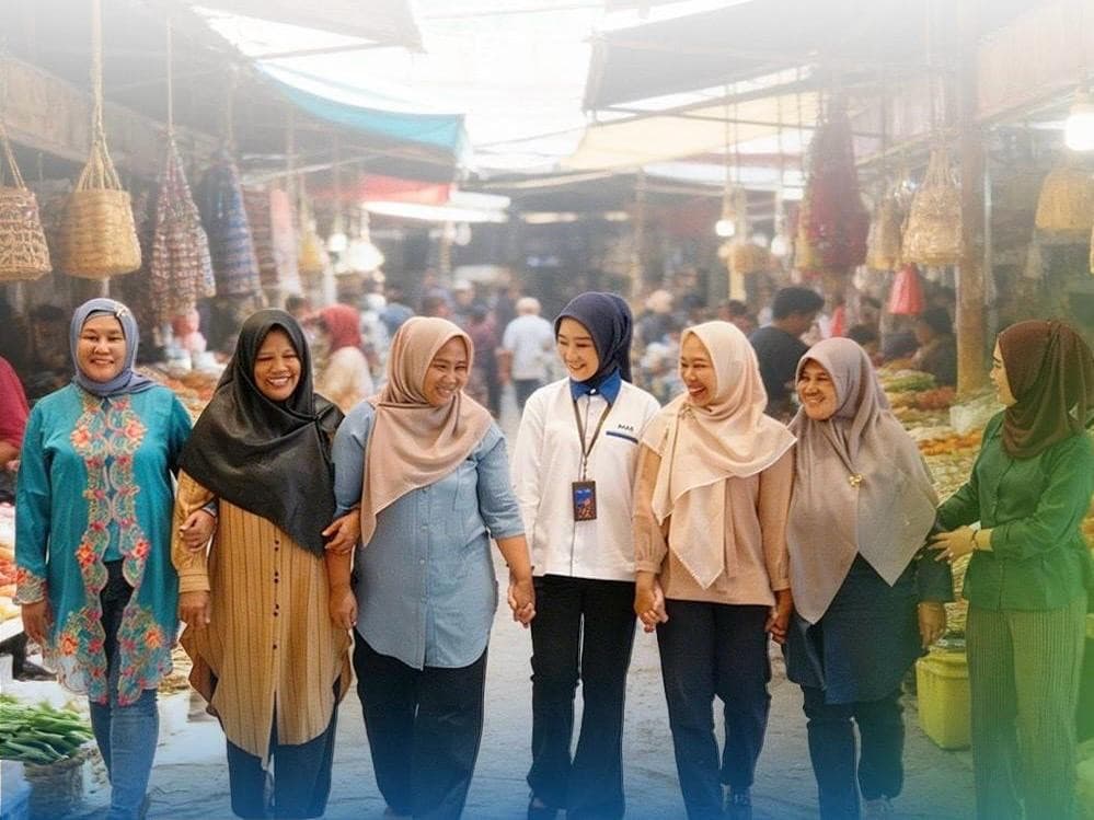 Perempuan Tumbuh Bersama PNM, Gerakkan Ekonomi Keluarga hingga Komunitas