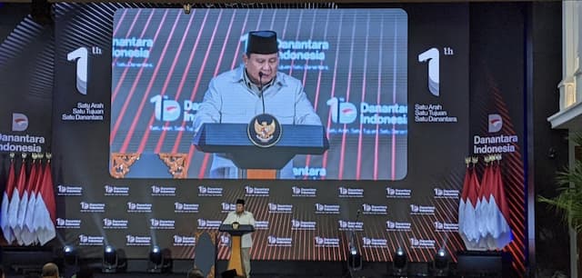 Prabowo Hadiri Tasyakuran HUT ke-1 Danantara Indonesia
