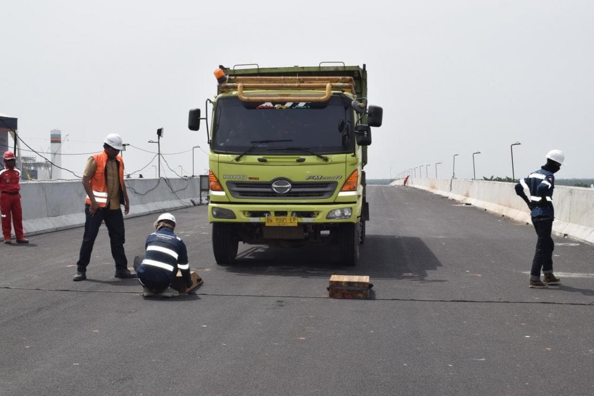 Hutama Karya Uji Laik Fungsi Jembatan Musi V, Tol Palembang-Betung Siap Beroperasi Saat Lebaran  