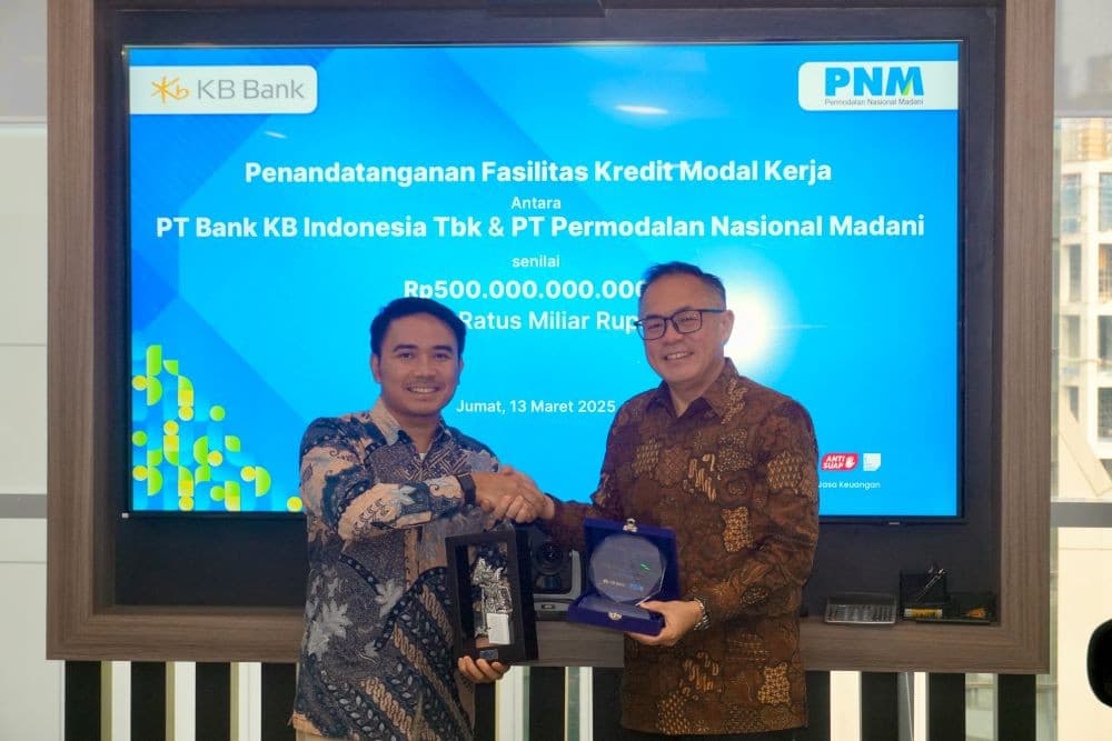 KB Bank (BBKP) Salurkan Pembiayaan Rp500 Miliar ke PNM, Perluas Akses Kredit UMKM