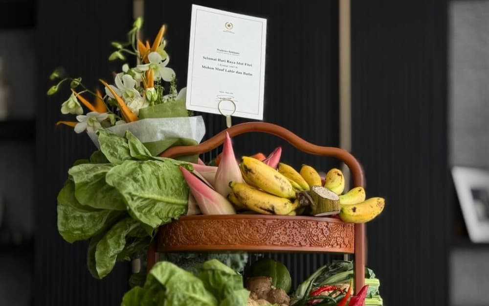Begini Hampers Lebaran Ketahanan Pangan ala Presiden Prabowo, Ada Sayur hingga Bumbu Dapur  