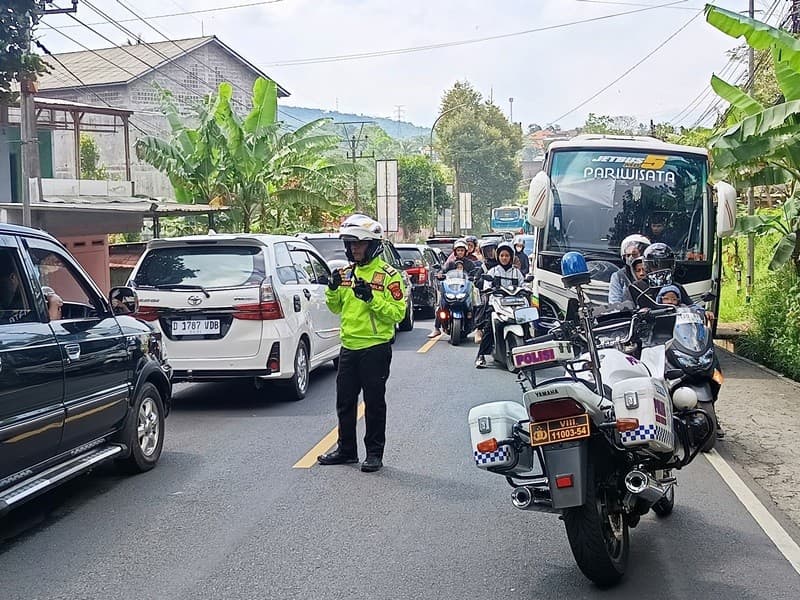 Macet Panjang di Lingkar Gentong, Arus Balik Tersendat hingga 22 Km