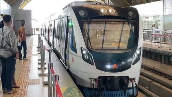 213 Ribu Orang Naik LRT Sumsel Selama Libur Lebaran, Ekonomi Rakyat Terdongkrak