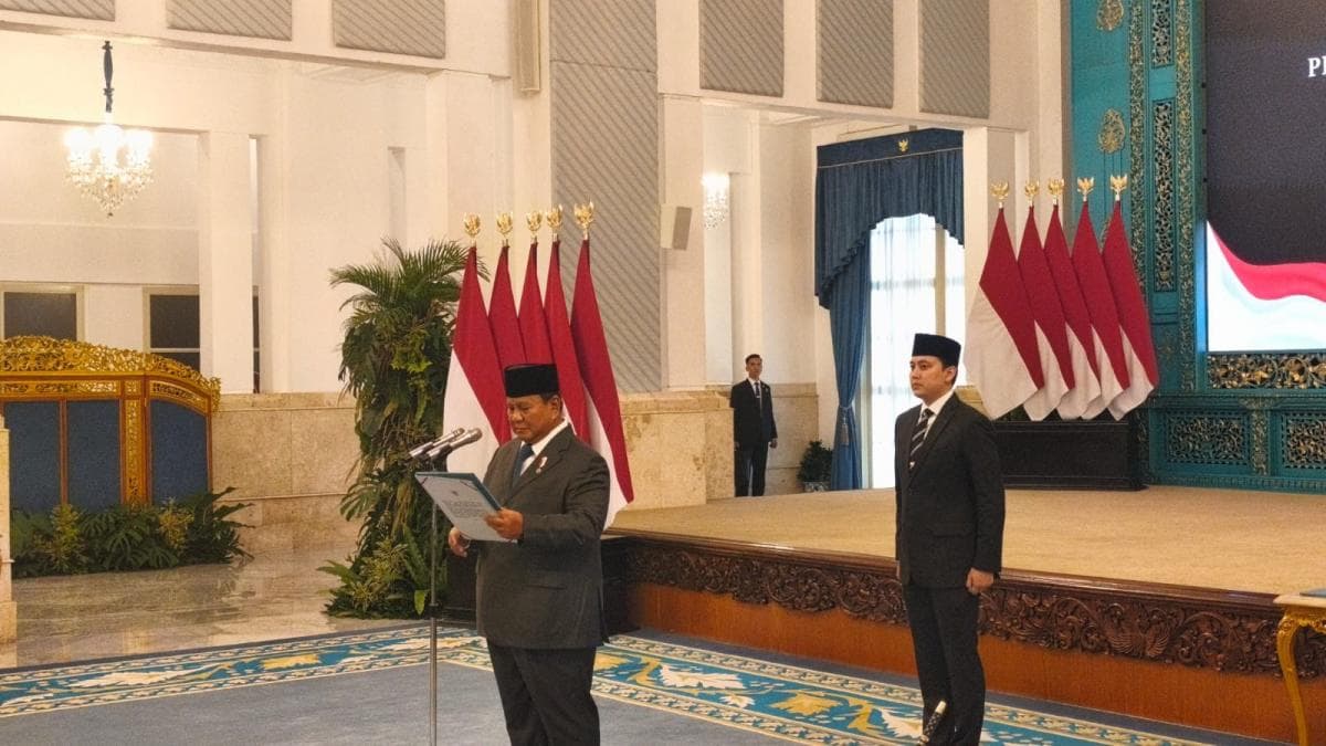 Prabowo Lantik Andi Rahadian Jadi Dubes RI untuk Oman-Yaman