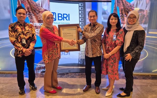 BRI Jadi Bank Pertama di Indonesia Bersertifikasi ISO/IEC 25000