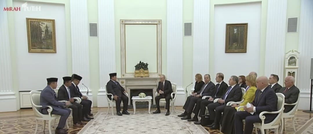 Bantu Indonesia Masuk BRICS, Prabowo Sampaikan Terima Kasih ke Putin