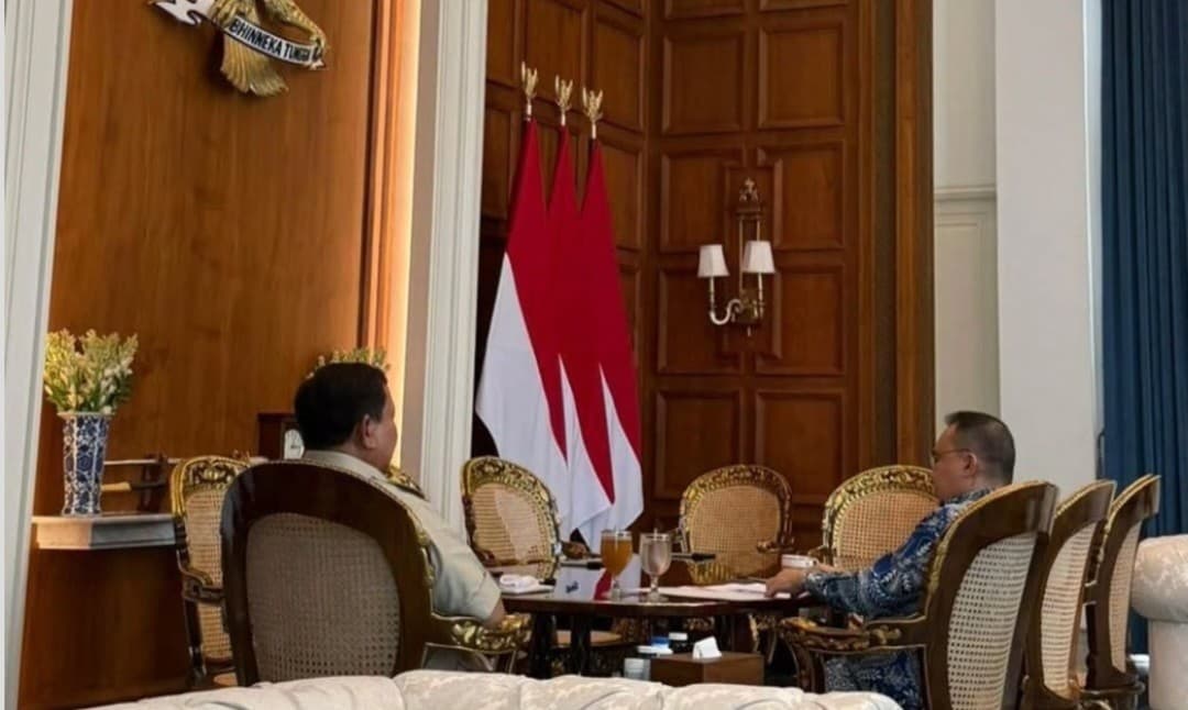 Prabowo Bertemu Dasco di Istana Hari Ini, Bahas Dinamika Politik hingga Ekonomi Nasional