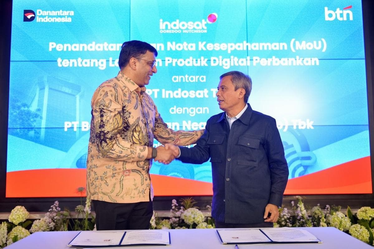 BTN (BBTN) Gandeng Indosat Garap Ekosistem Layanan Keuangan Digital Terintegrasi