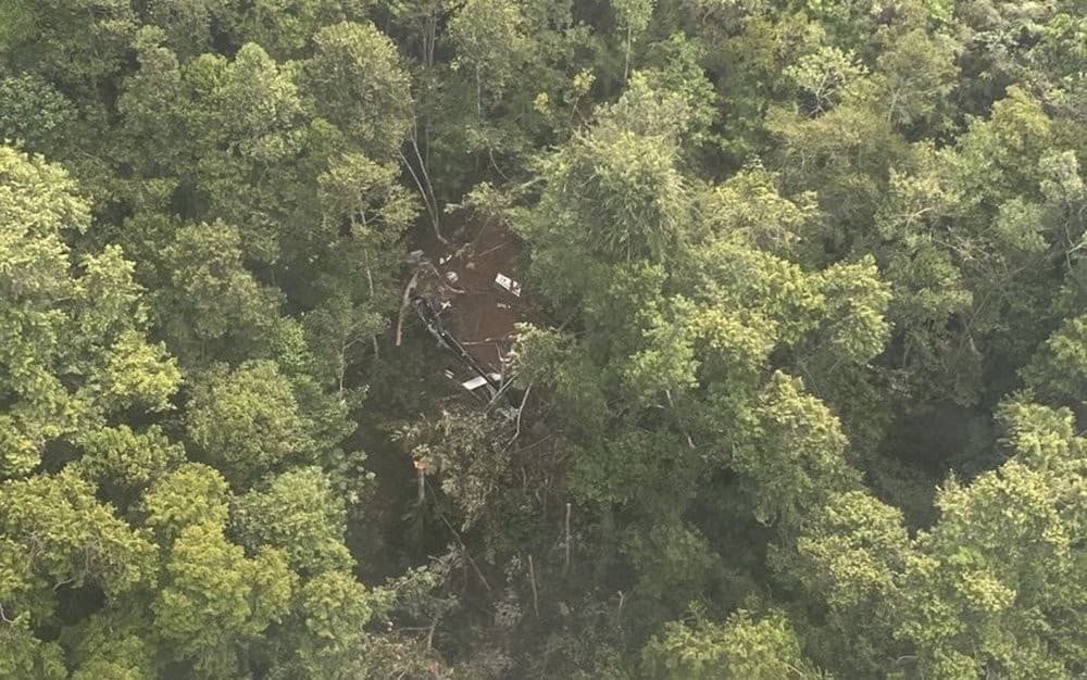 Helikopter PK-CFX Sempat Kirim Sinyal Darurat sebelum Jatuh di Hutan Kalbar 