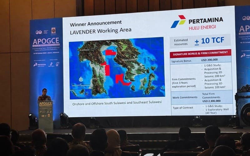 Pertamina Hulu Energi Teken Kontrak PSC WK Lavender