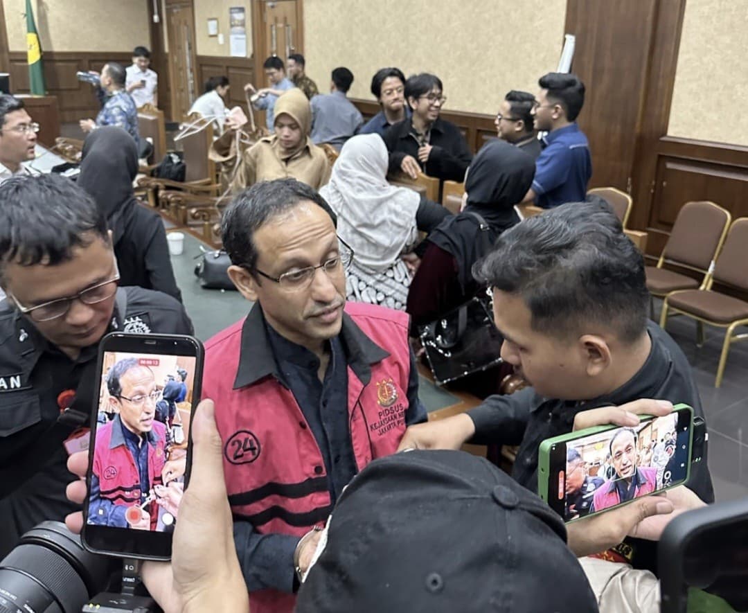 Eks Menteri Pendidikan Nadiem Makarim Sampaikan Permohonan Maaf