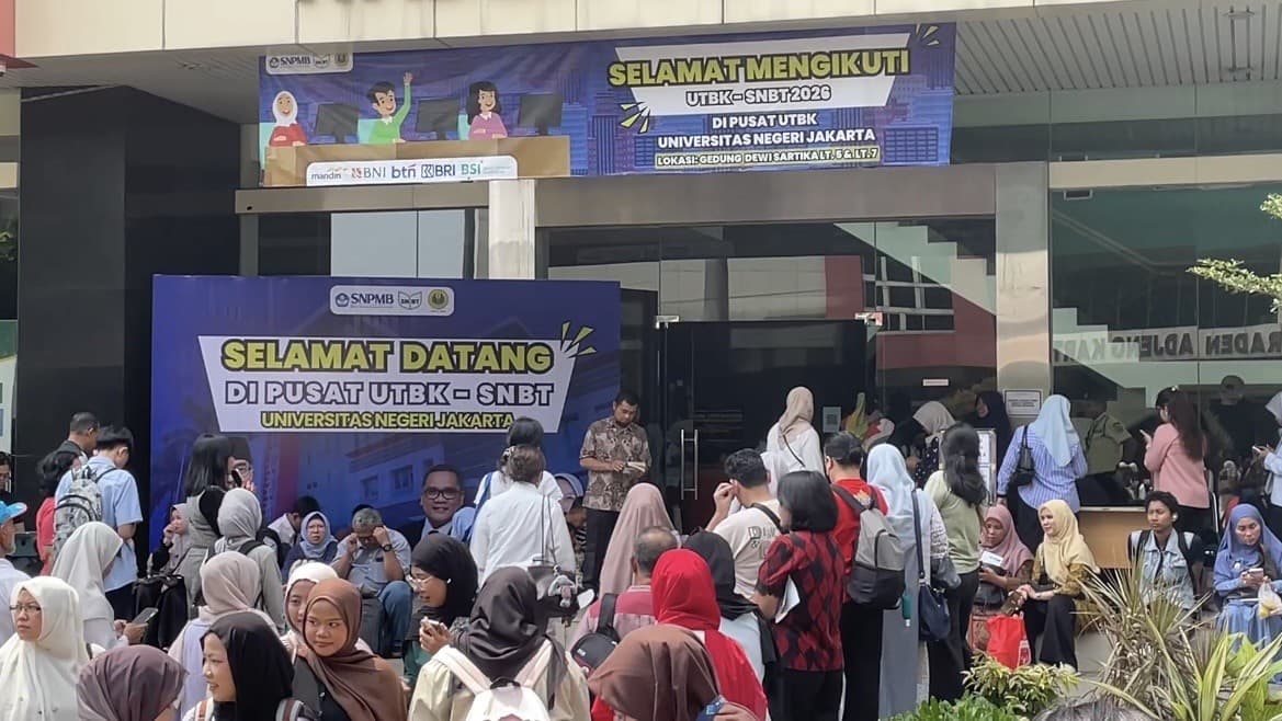 UTBK SNBT 2026 di UNJ Hari Pertama Lancar, Panitia Belum Temukan Praktik Kecurangan