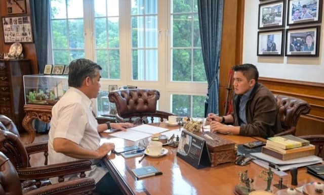 Seskab Bersama Menaker Bahas Penambahan Kuota Magang Nasional