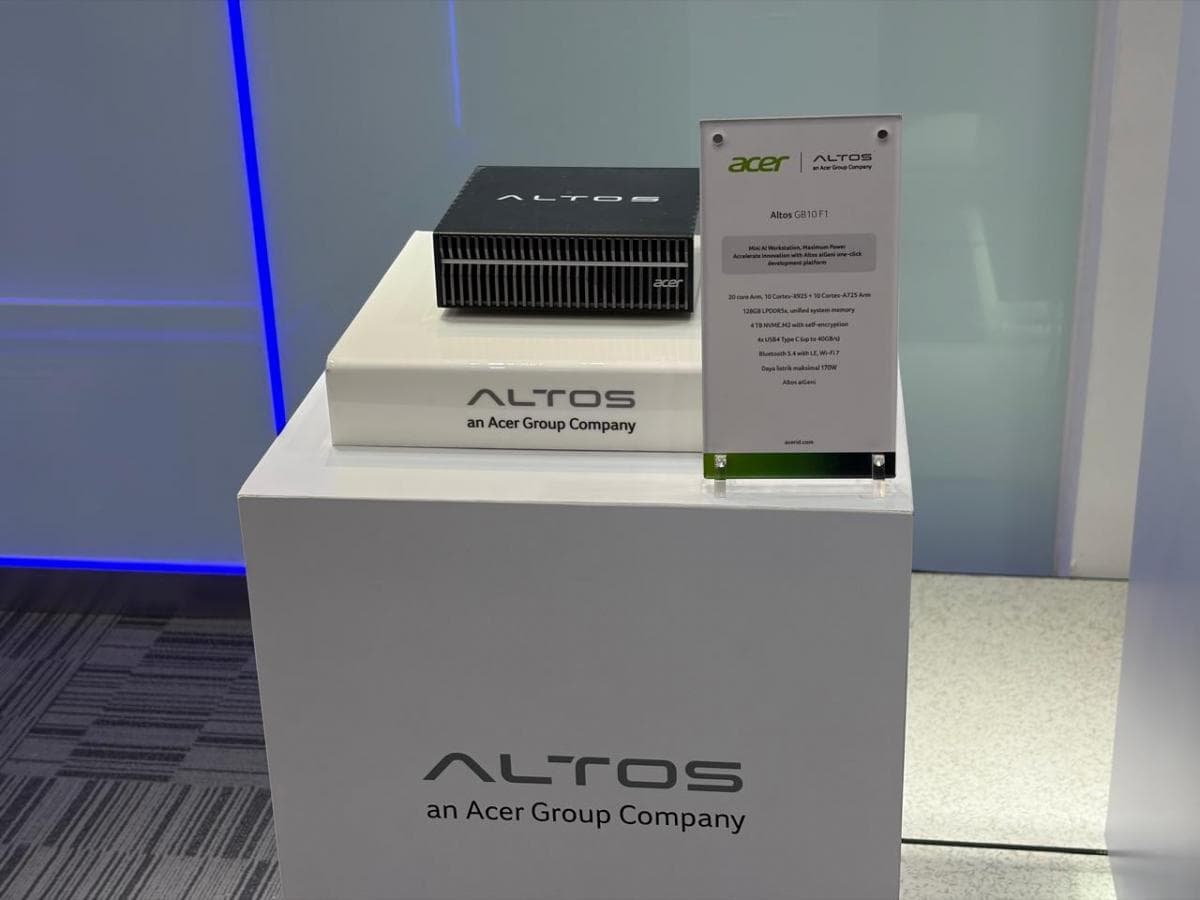 Altos Anak Usaha Acer Integrasikan Ekosistem Infrastruktur AI dan Private Cloud