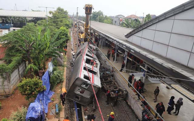 Korban Meninggal Kecelakaan Kereta di Bekasi Bertambah Satu, Ini Identitasnya