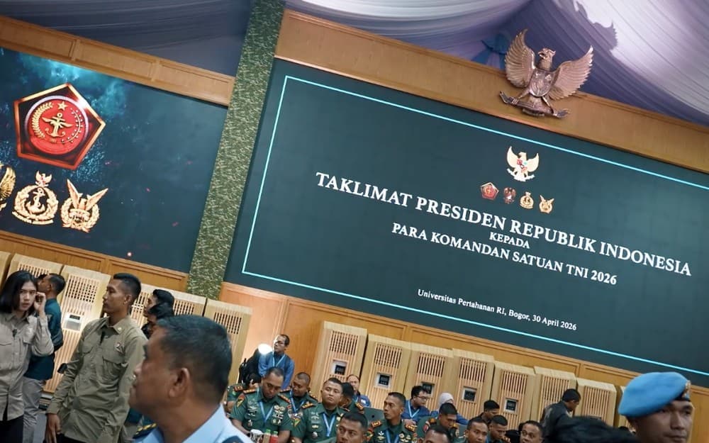 Presiden Prabowo Akan Beri Taklimat dalam Apel Dansat TNI 2026 di Unhan