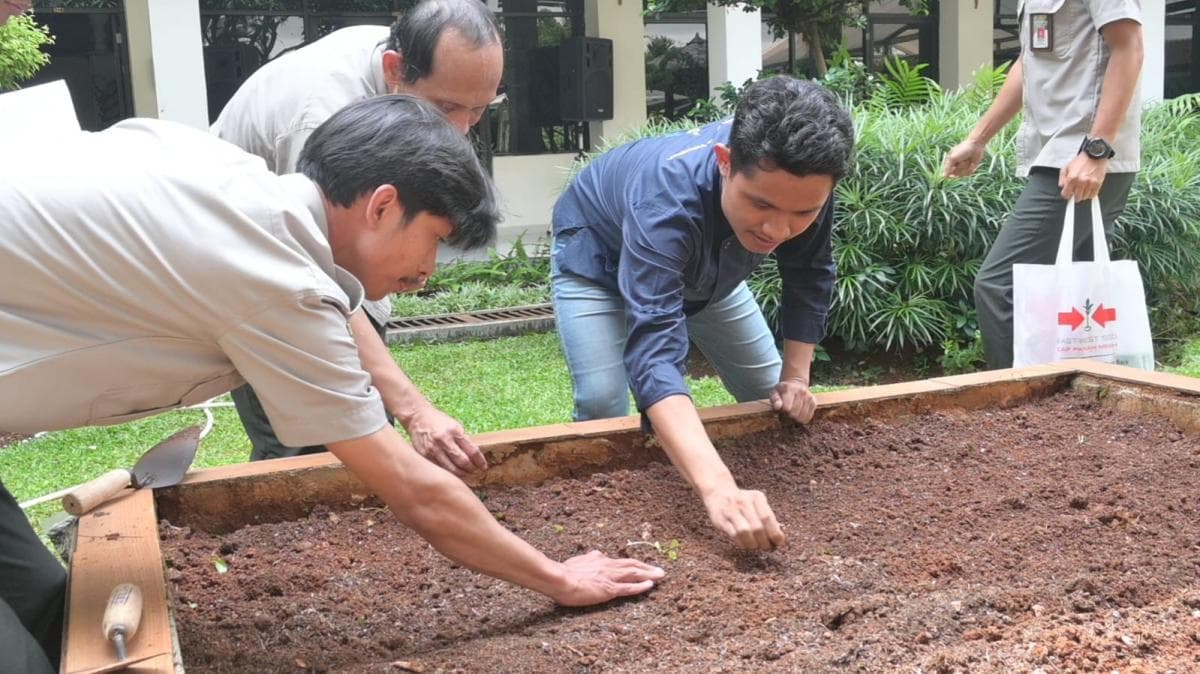 Ewindo Bersama Kementan Perkuat Ketahanan Pangan Melalui Urban Farming