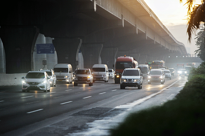 Libur Tahun Baru Imlek 2026, Lalu Lintas di Tol Jakarta-Cikampek Meningkat 31,37 Persen 