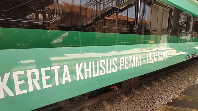 Kereta Khusus Petani dan Pedagang Angkut 11.428 Penumpang, Permudah Angkut Komoditas