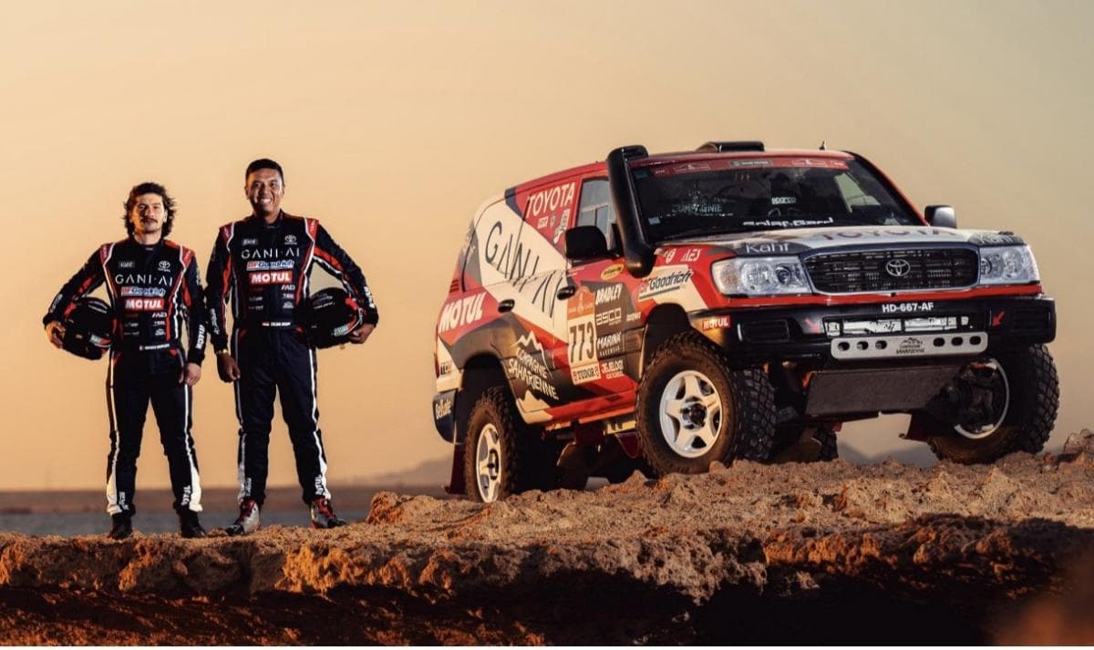 Kibarkan Merah Putih di Rally Dakar, Julian Johan Tantang Ganasnya Gurun Arab Saudi