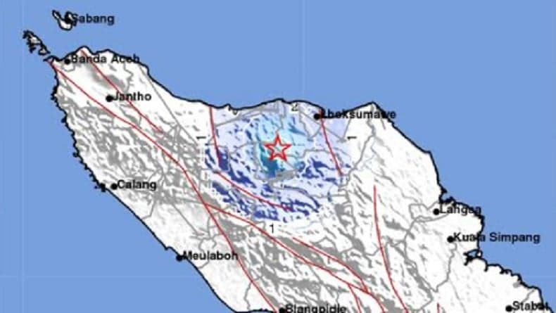 Gempa Hari Ini Guncang Bener Meriah Pusat di Darat, Cek Magnitudonya