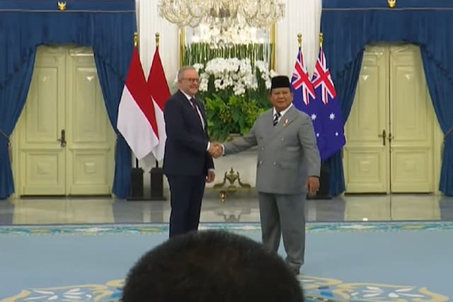 Prabowo Bertemu PM Australia Albanese, Perkuat Kerja Sama Pendidikan hingga Ekonomi