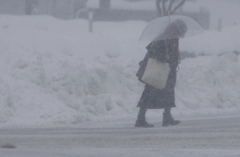Badai Salju Mengganas di Jepang, 46 Orang Tewas Ratusan Luka