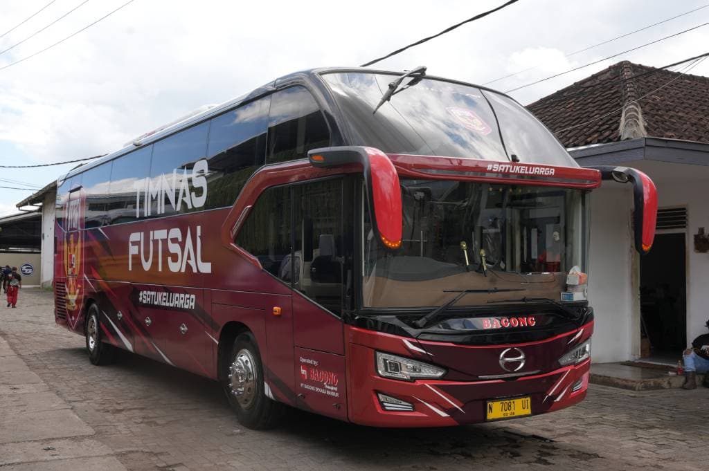 Timnas Futsal Indonesia Resmi Punya Bus Baru, Novita Murni: Nyaman dan Membanggakan