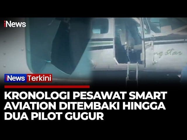 Kronologi Pesawat Smart Air Ditembaki, KKB Eksekusi 2 Pilot di Landasan Pacu