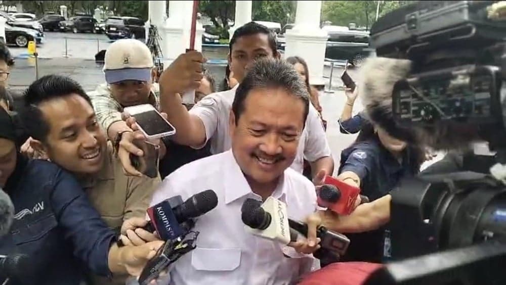 Trenggono Lempar Senyuman usai Polemik Dana Pembangunan Kapal dengan Purbaya