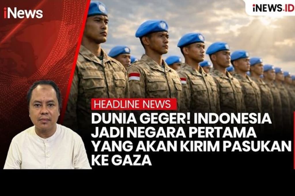Dunia Geger! Indonesia Negara Pertama Akan Kirim Pasukan ke Gaza