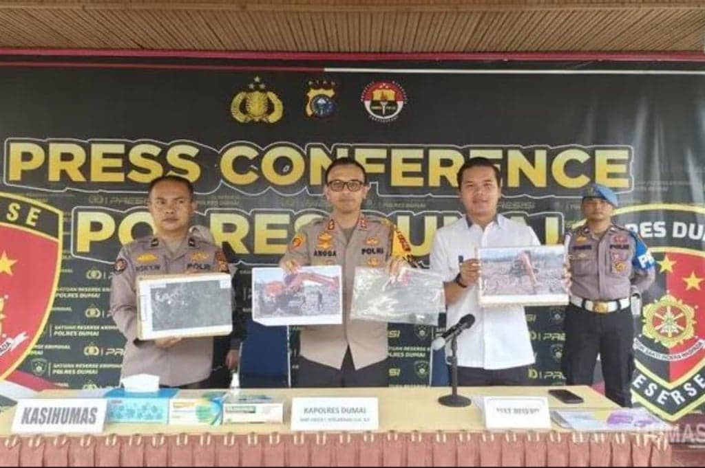 Kasus Perambahan di Lahan Konservasi TWA Sungai Dumai Riau, 2 Orang Jadi Tersangka Kasus Perambahan di Lahan Konservasi TWA Sungai Dumai Riau, 2 Orang Jadi Tersangka