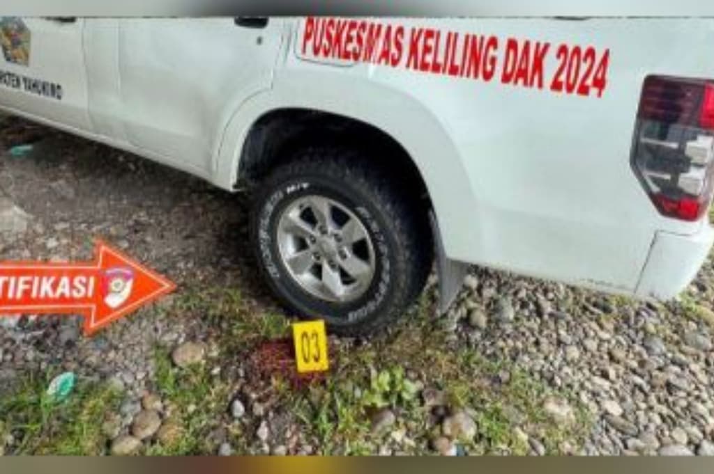 Kronologi 2 Ambulans di Yahukimo Nyaris Dibakar OTK, Ban Mobil Sudah Disiram Solar