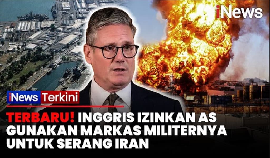 PM Starmer Izinkan AS Gunakan Pangkalan Militer Inggris, Tegaskan Tak Ikut Serang Iran