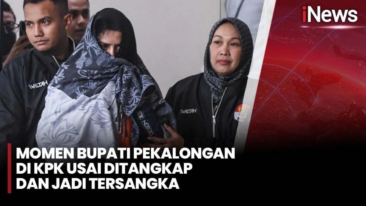 Penampakan Bupati Fadia Arafiq Pekalongan usai Ditetapkan KPK Tersangka