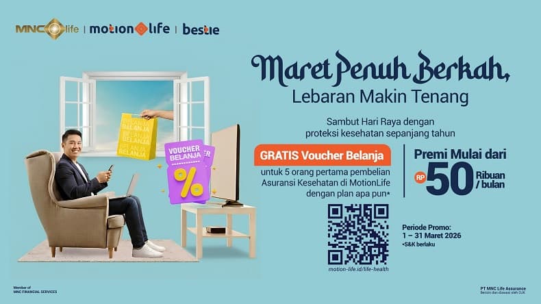Hore! MNC Life Bagi-Bagi Voucher Belanja Gratis ke Pembeli Asuransi Kesehatan jelang Lebaran