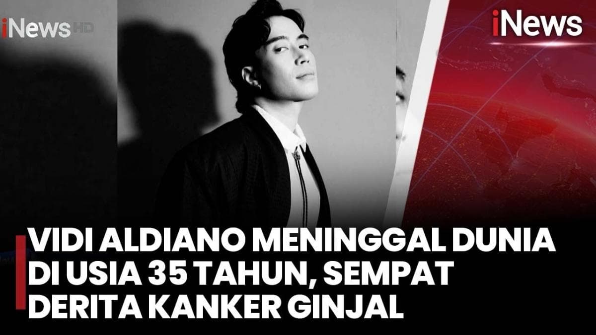 Video Vidi Aldiano Meninggal di Usia 35 Tahun setelah Berjuang Panjang Melawan Kanker Ginjal