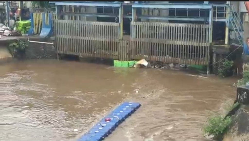 Jakarta Diguyur Hujan, Pintu Air Manggarai Berstatus Waspada